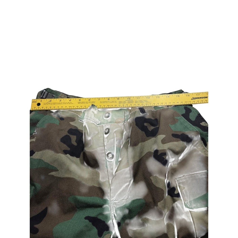Vintage USGI M81 Woodland BDU Cargo Pants Medium Short 31-35 Military USA - Picture 4 of 6